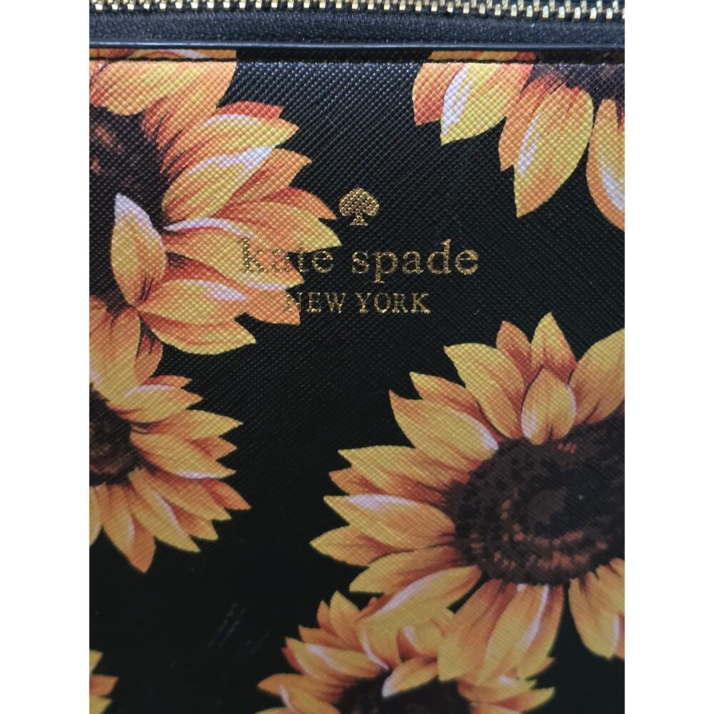 Kate Spade Sunflower Zipper Tote Bag - Picture 2 of 8
